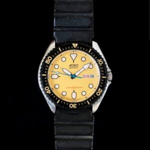 Vintage Citizen ADEC Divers Yellow 1990's - Image 4