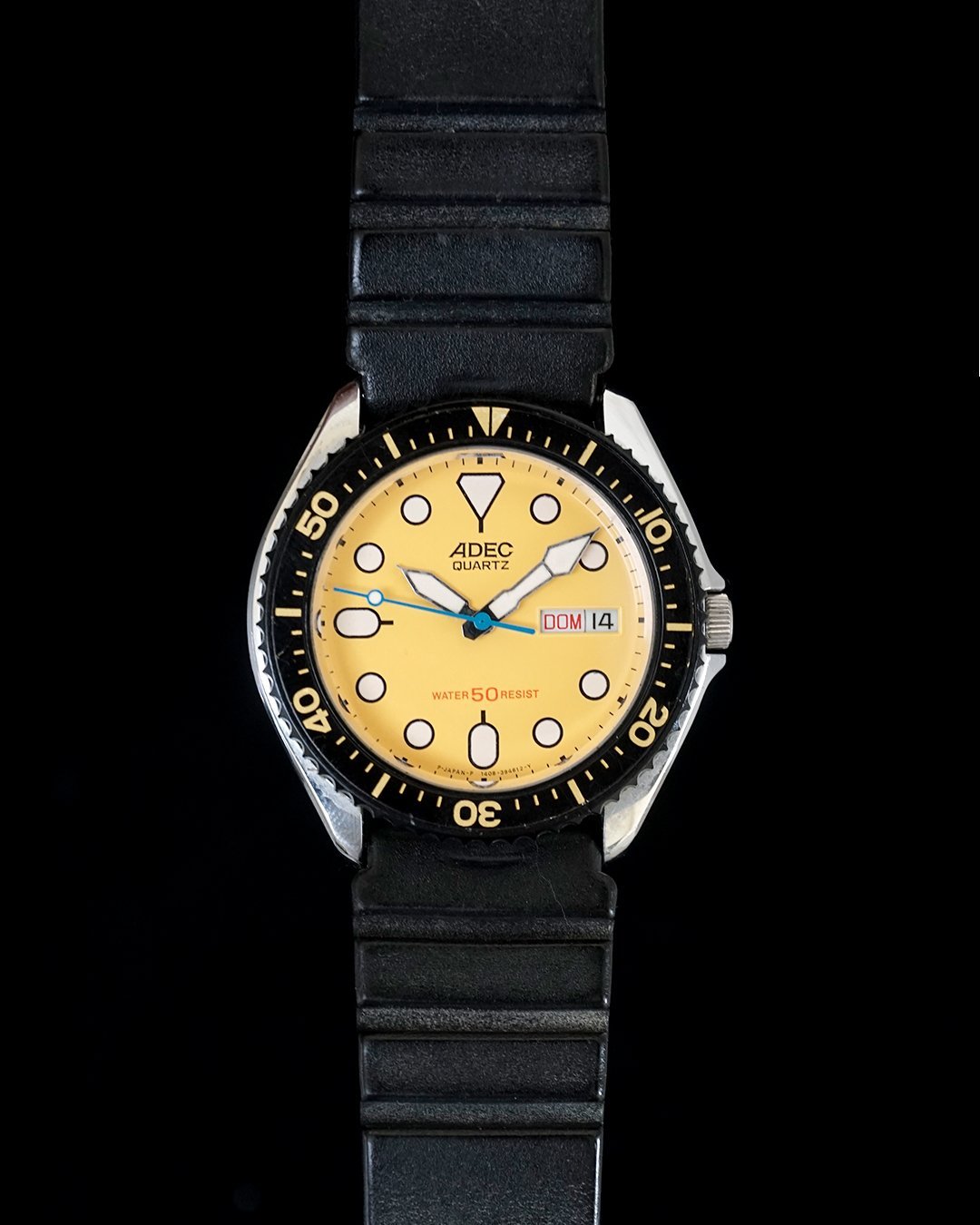 Vintage Citizen ADEC Divers Yellow 1990's - Image 4