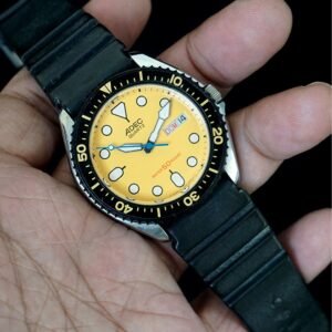 Vintage Citizen ADEC Divers Yellow 1990's - Image 3