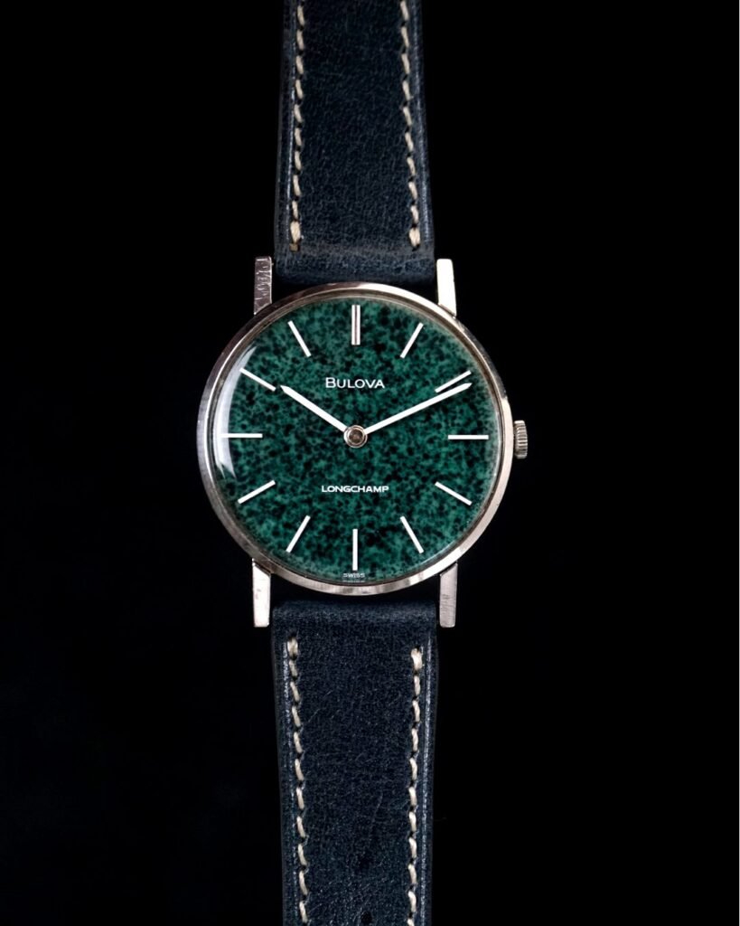 Bulova Stone Dial ORAC 7508 Swiss Made
