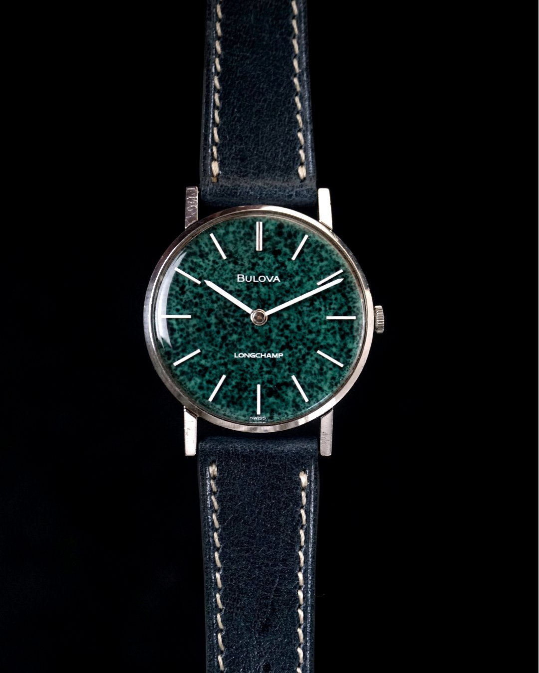 Bulova Stone Dial ORAC 7508 Swiss Made - Image 5