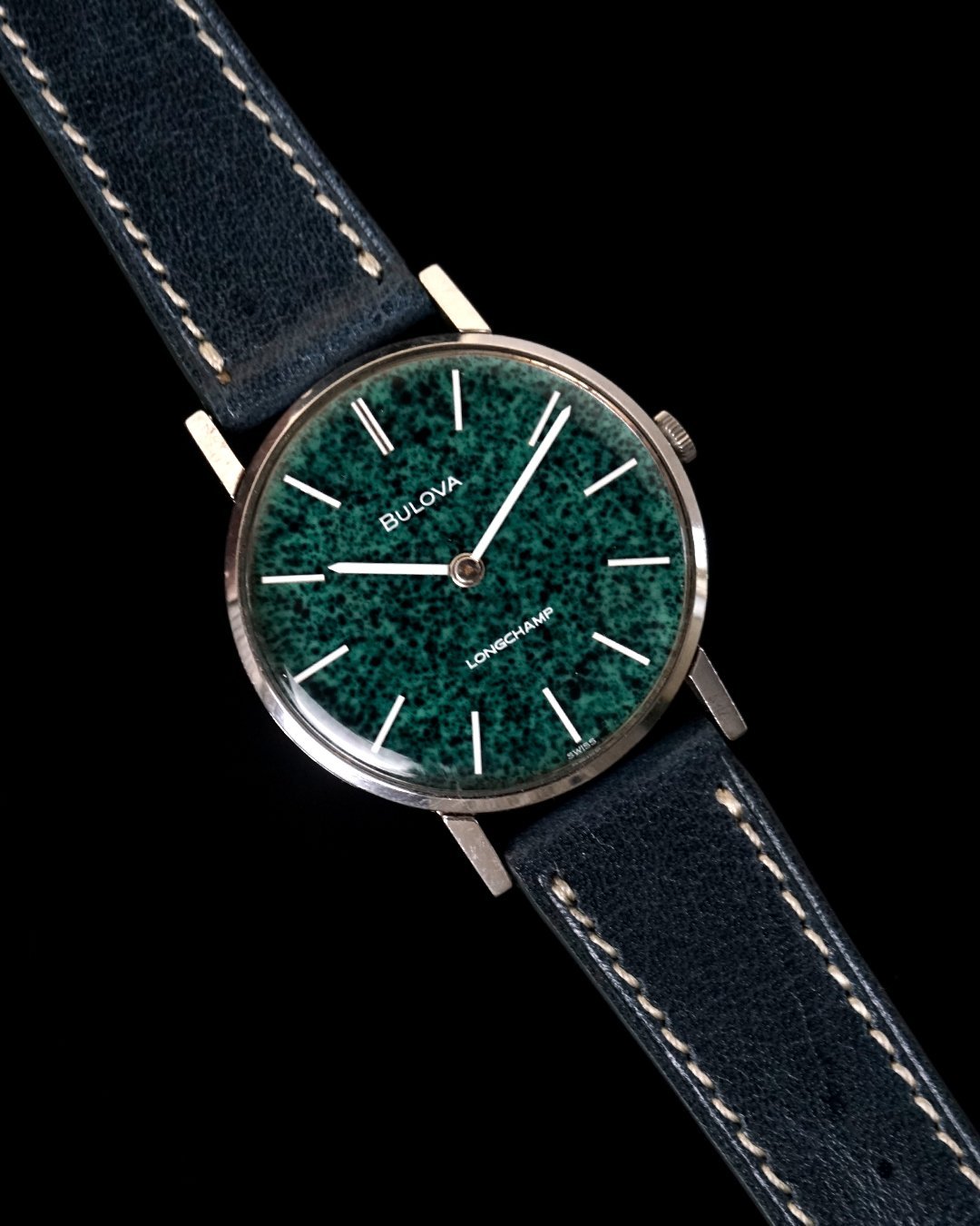 Bulova Stone Dial ORAC 7508 Swiss Made - Image 4