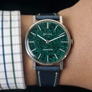 Bulova Stone Dial ORAC 7508 Swiss Made - Image 3