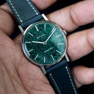 Bulova Stone Dial ORAC 7508 Swiss Made - Image 6