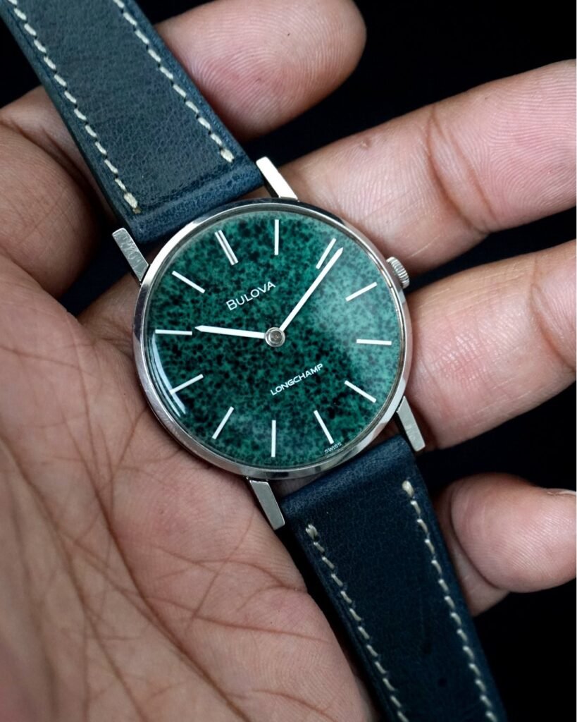 Bulova Stone Dial ORAC 7508 Swiss Made