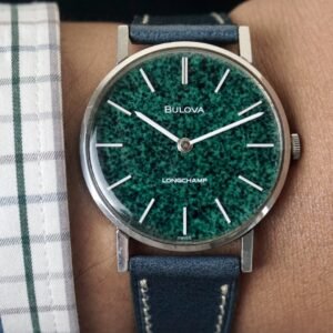 Bulova Stone Dial ORAC 7508 Swiss Made - Image 8