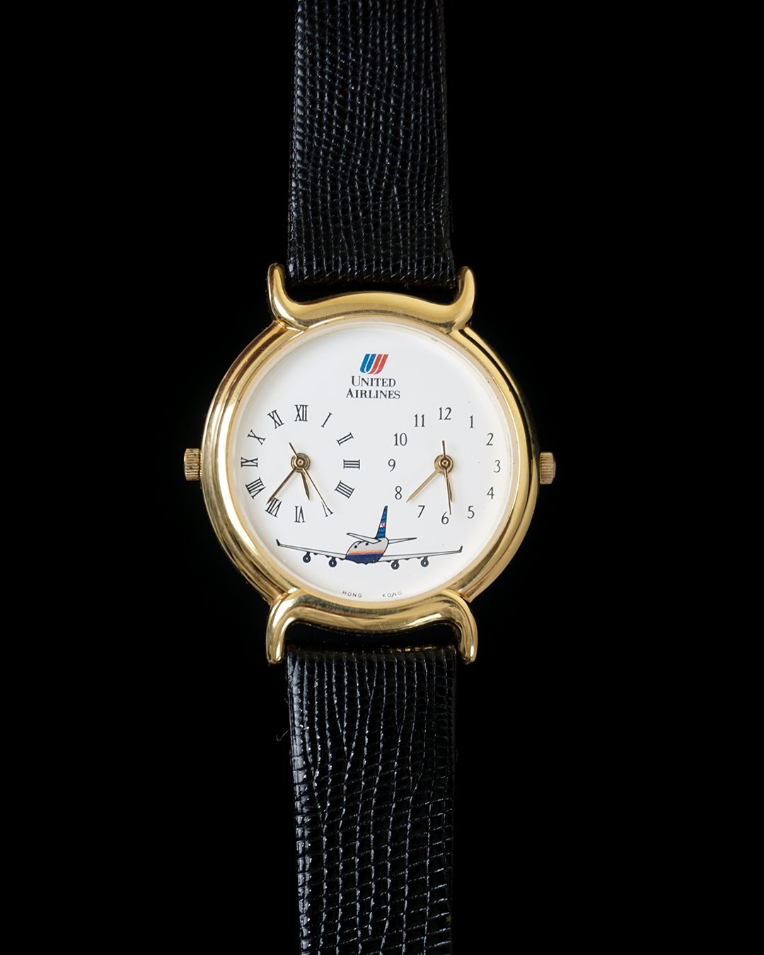 United Airlines Dualtime Vintage Swiss Quartz - Image 2