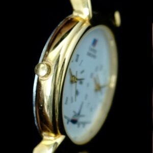 United Airlines Dualtime Vintage Swiss Quartz - Image 7