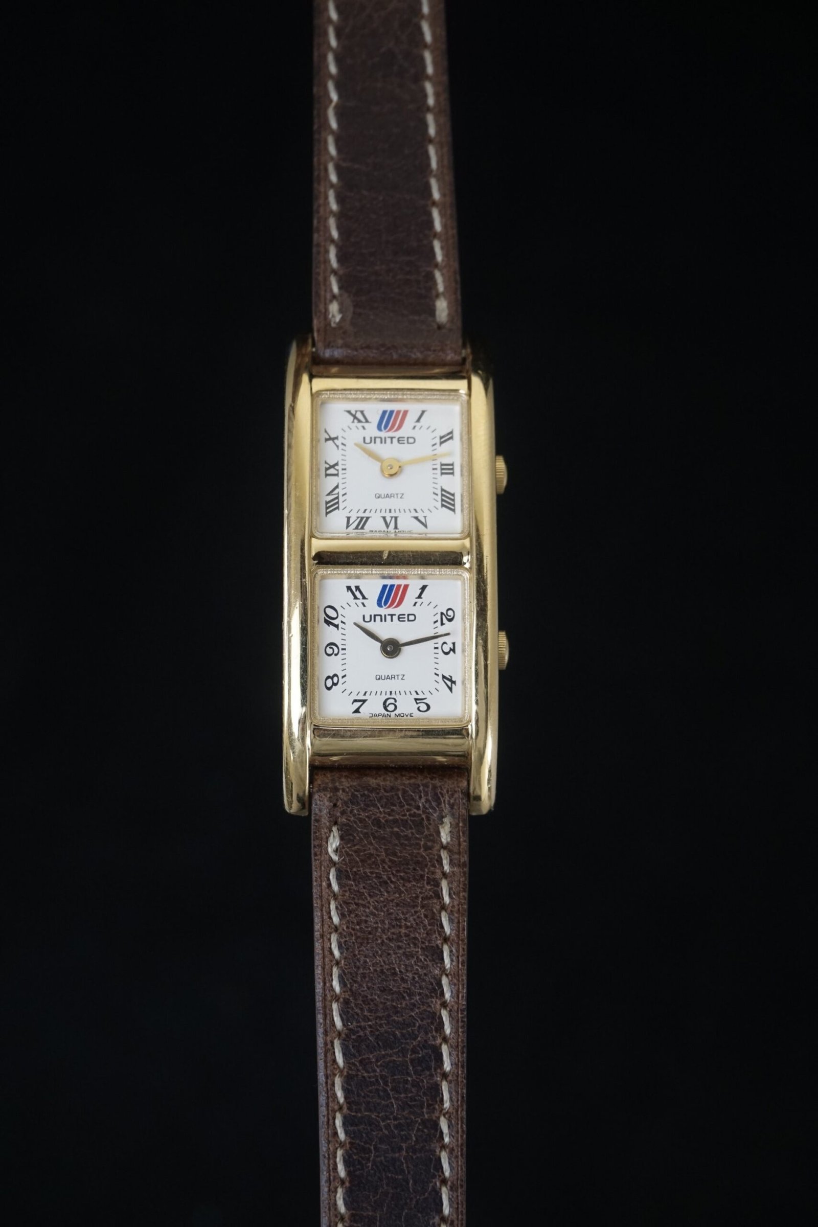 United Airlines Dualtime Tank Traveller Watch - Image 2