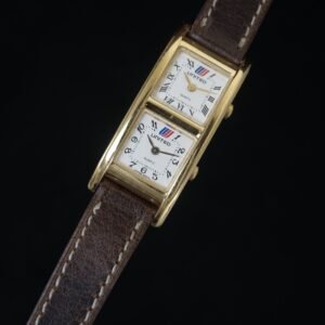 United Airlines Dualtime Tank Traveller Watch - Image 3
