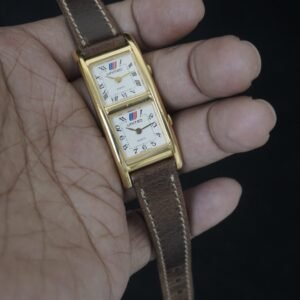 United Airlines Dualtime Tank Traveller Watch - Image 4