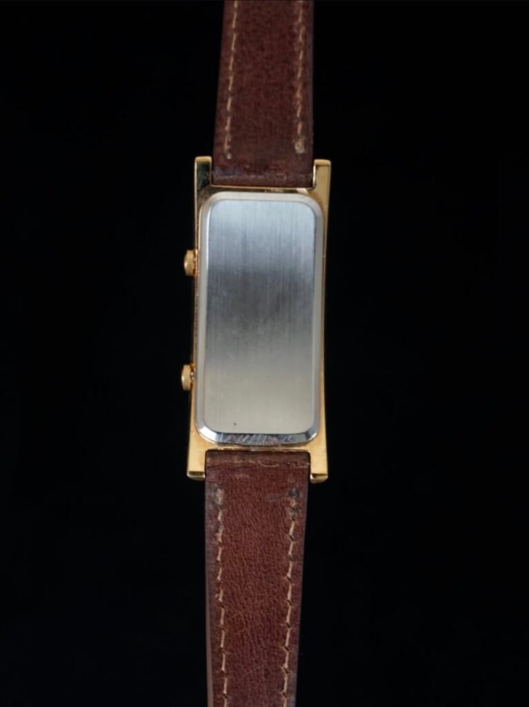 United Airlines Dualtime Tank Traveller Watch