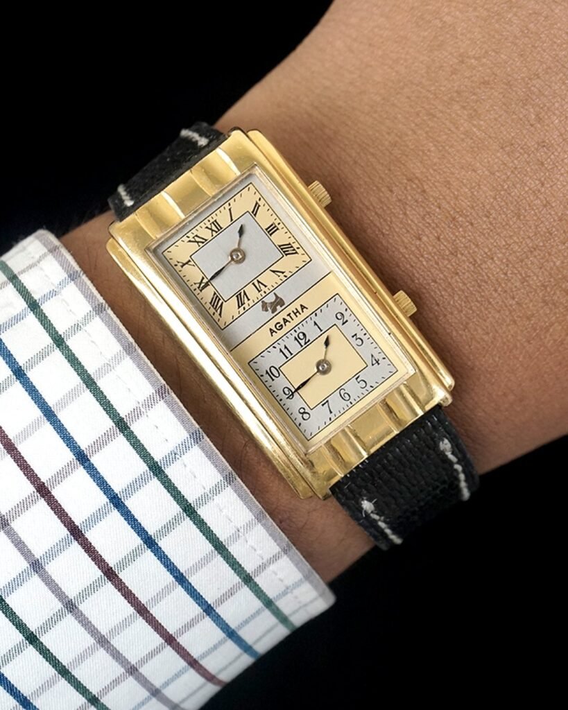 Agatha Dualtime Traveller Swissmade