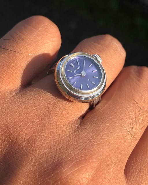 Seiko Ring Watch 1980's