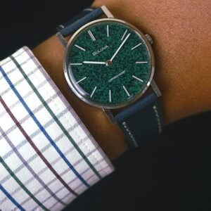 Bulova Stone Dial ORAC 7508 Swiss Made - Image 1
