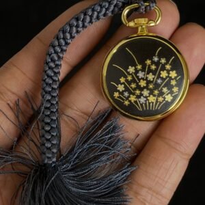 Citizen Pocket Watch Floral Case - Image 4