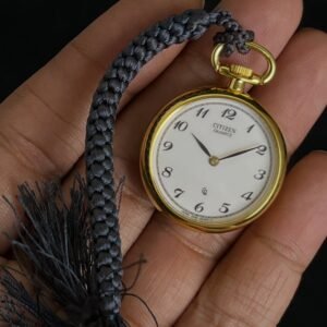 Citizen Pocket Watch Floral Case - Image 6