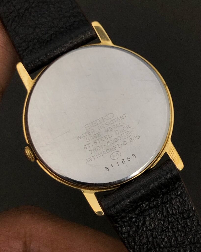 Seiko Shell Oil Gold