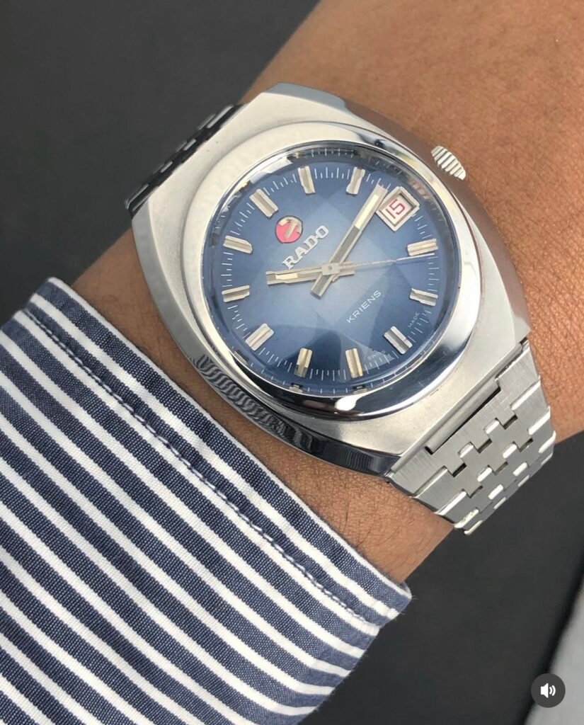 Rado Kriens Automatic Icebluedial