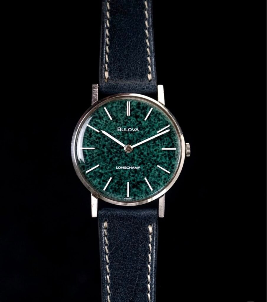 Bulova Stone Dial ORAC 7508 Swiss Made