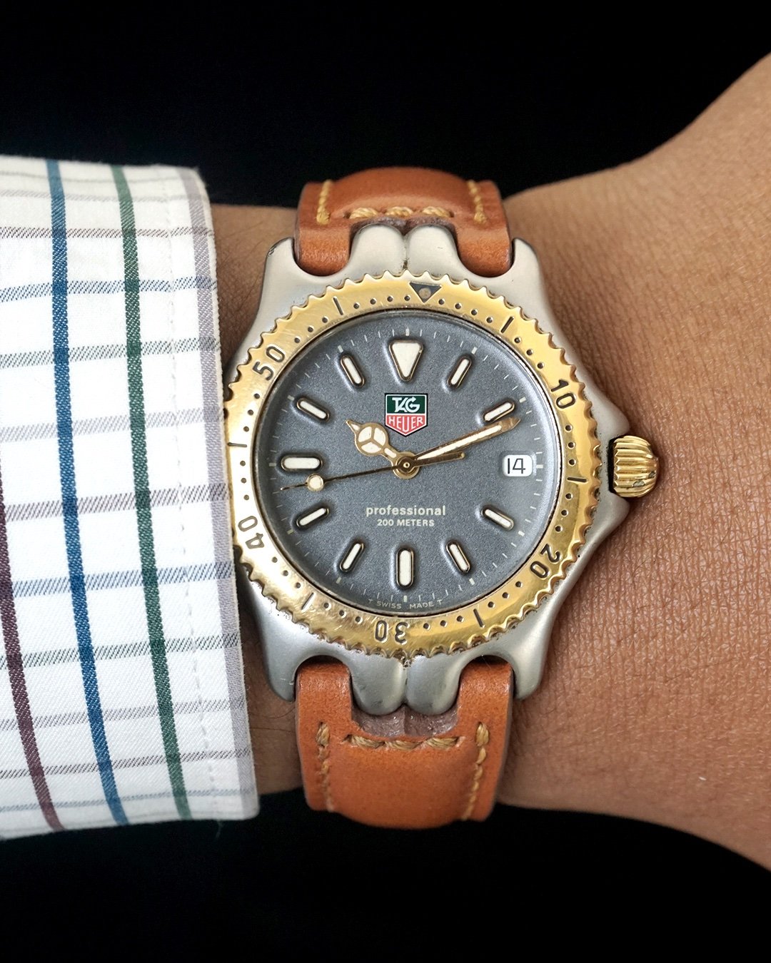 Tag Heuer Fishbond Grey Dial - Image 3