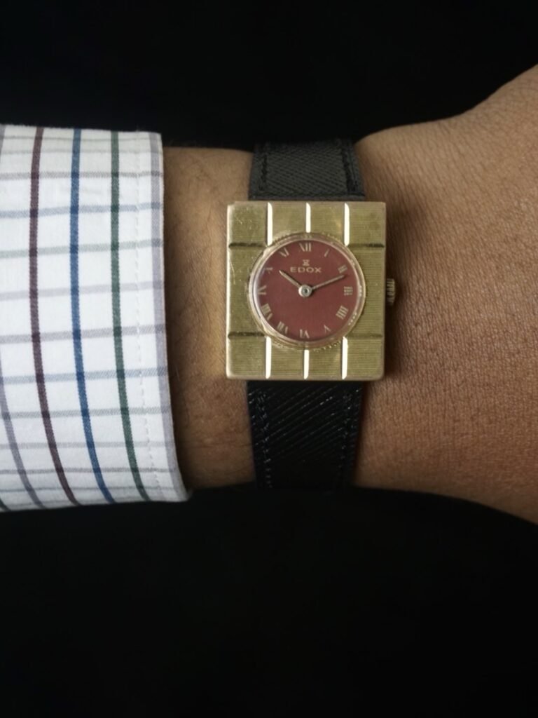 Edox Square Tank Roman