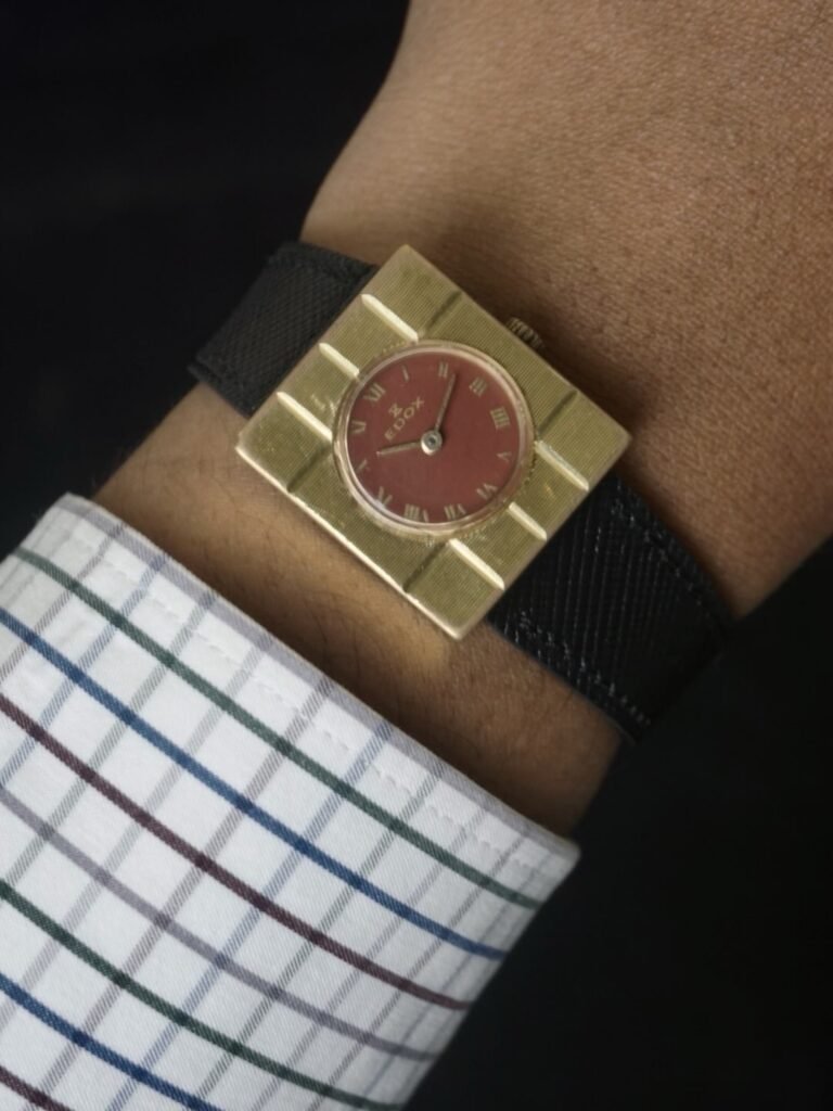 Edox Square Tank Roman