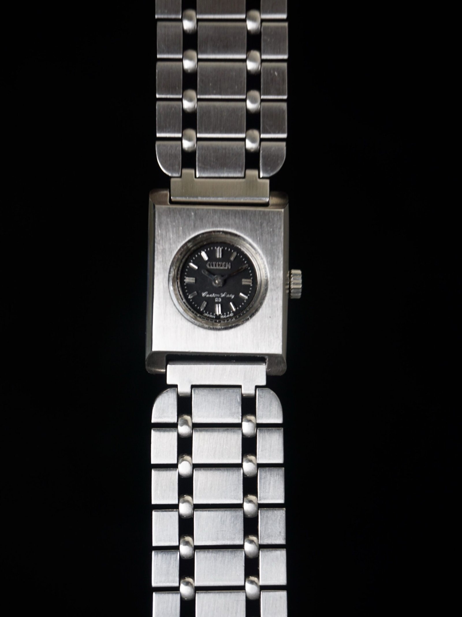 Vintage Citizen Bracelet Brutalist Style - Image 3