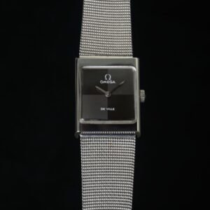 Omega De Ville Tank Checkered Grey 1970’s - Image 2