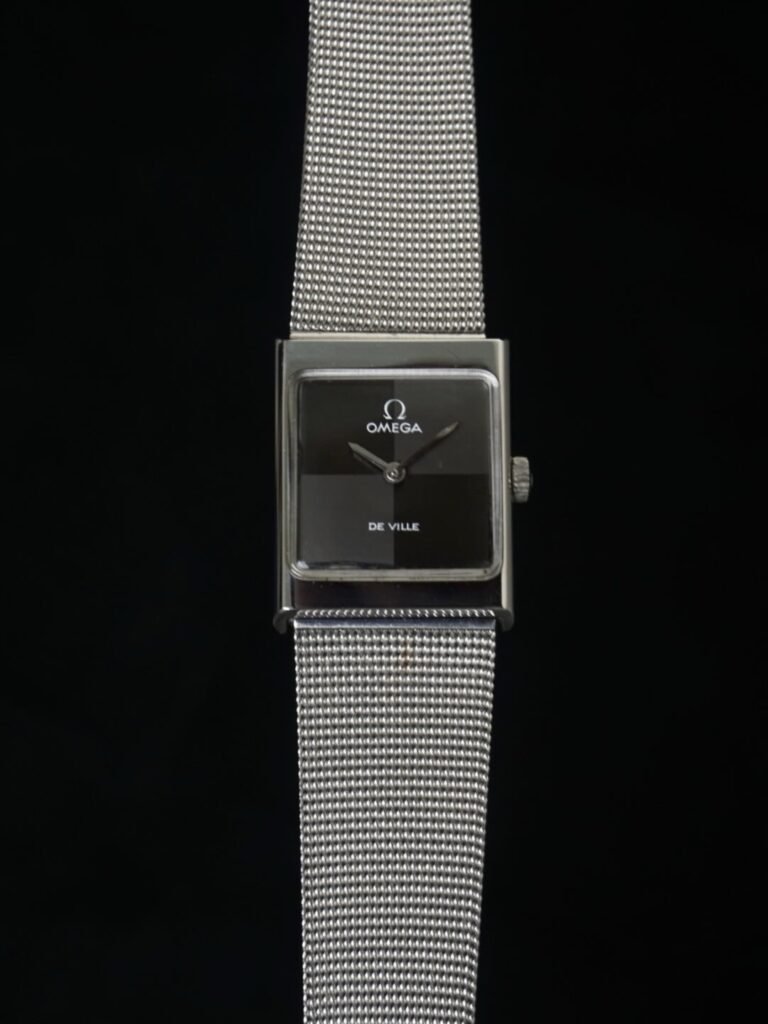 Omega De Ville Tank Checkered Grey 1970’s