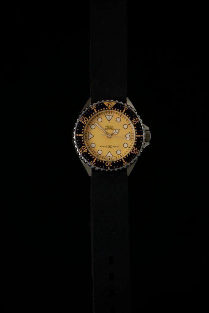 Citizen Vega Midsize Diver Yellow Dial