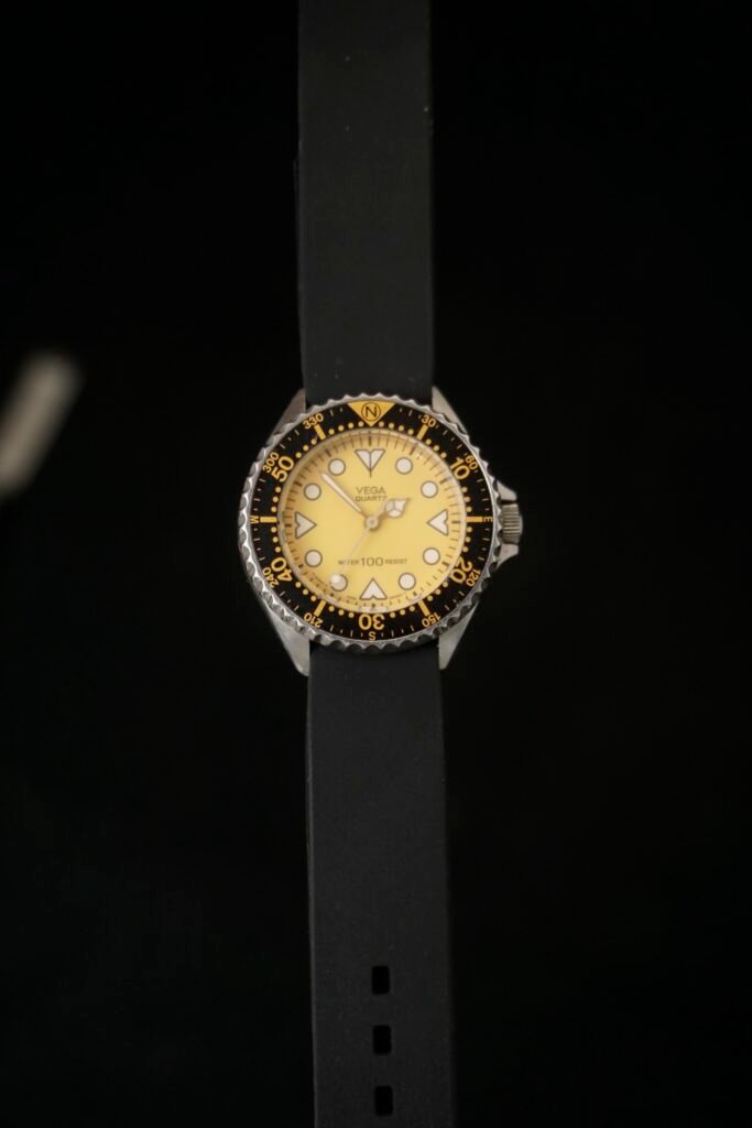 Citizen Vega Midsize Diver Yellow Dial