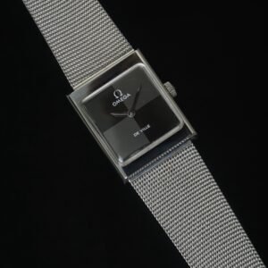 Omega De Ville Tank Checkered Grey 1970’s - Image 4