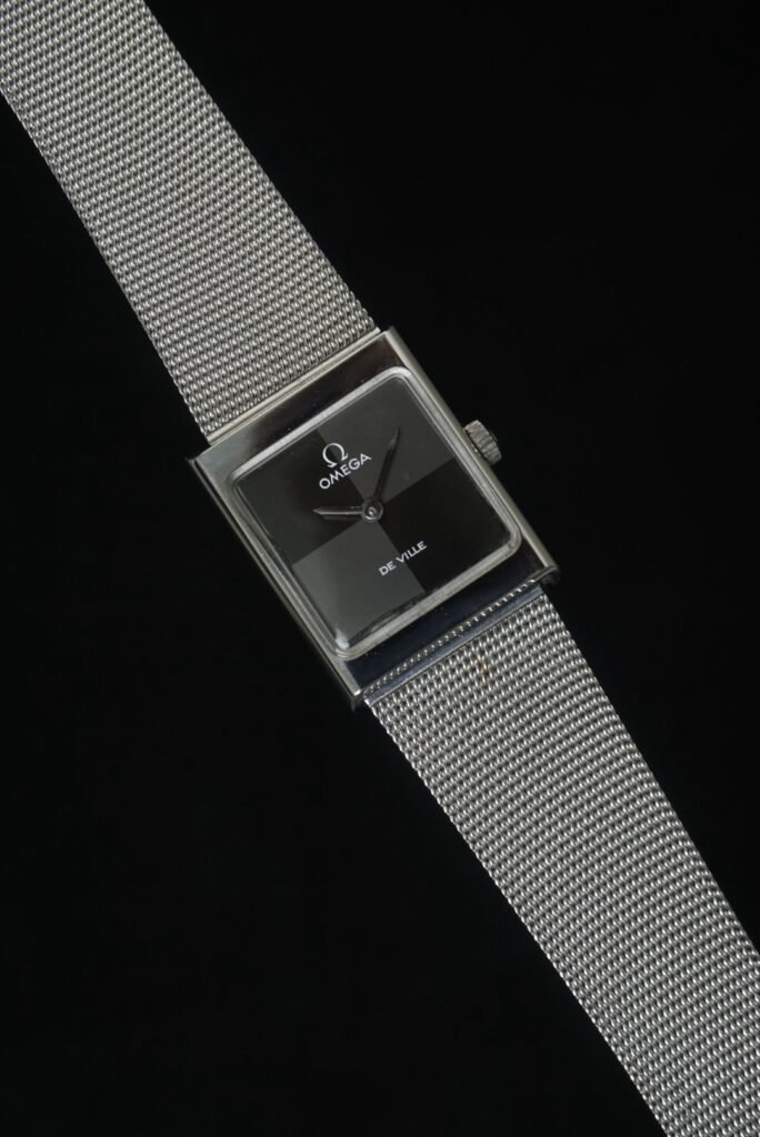 Omega De Ville Tank Checkered Grey 1970’s