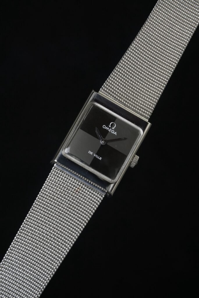 Omega De Ville Tank Checkered Grey 1970’s