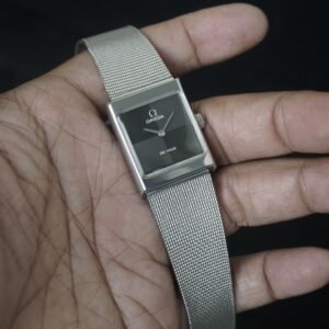 Omega De Ville Tank Checkered Grey 1970’s - Image 3