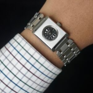 Vintage Citizen Bracelet Brutalist Style - Image 1