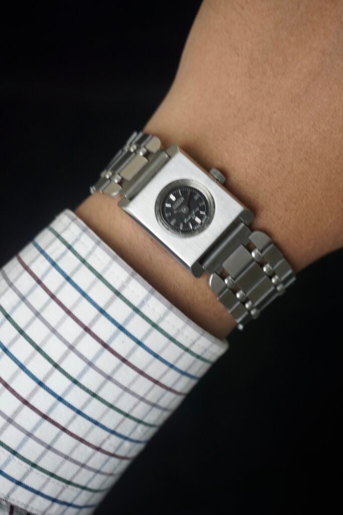 Vintage Citizen Bracelet Brutalist Style