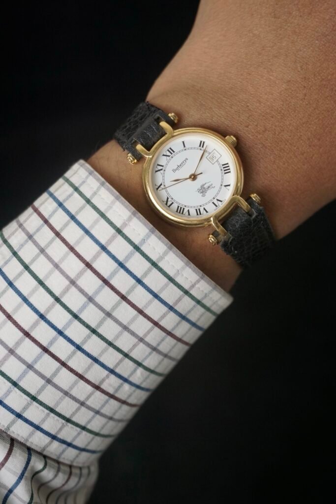 Burberrys Quartz Date Ladies