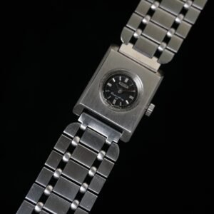 Vintage Citizen Bracelet Brutalist Style - Image 4