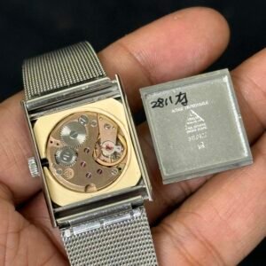 Omega De Ville Tank Checkered Grey 1970’s - Image 6